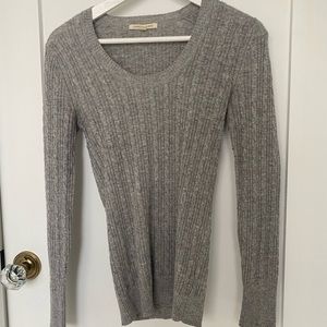 2 grey sweaters for $30. 100% cashmere from Uniqlo. Perfect for winter